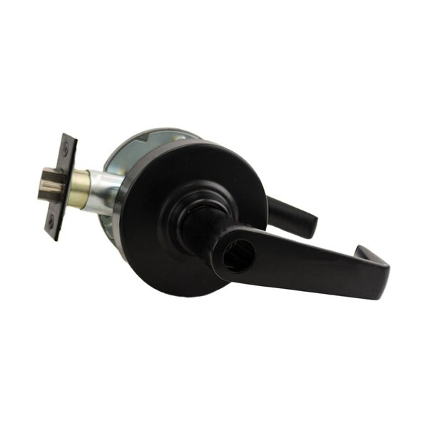 Schlage Commercial ALX Series Grade 2 Entry Saturn Lever Lock Less Cylinder with 47267042 2-3/4in Deadlatch and ALX53LSAT622 - main